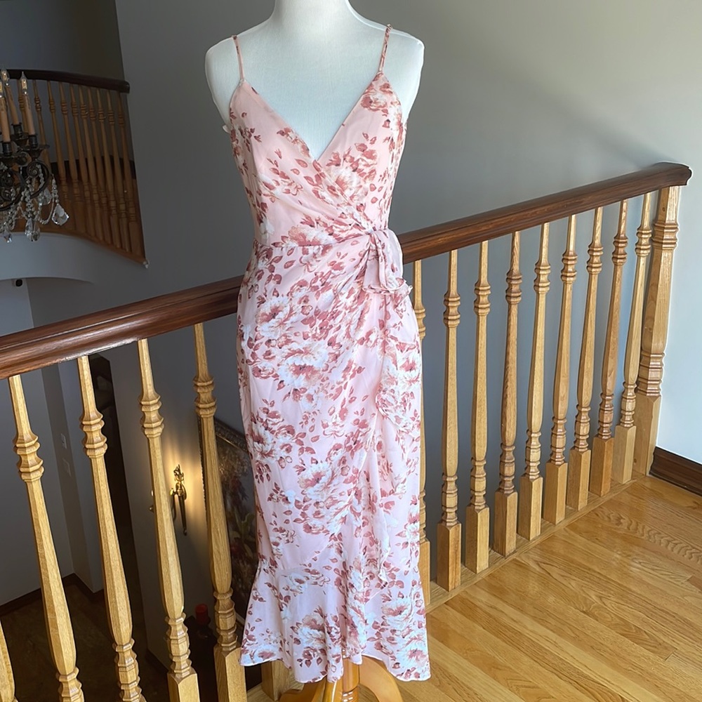 Bardot floral dress
